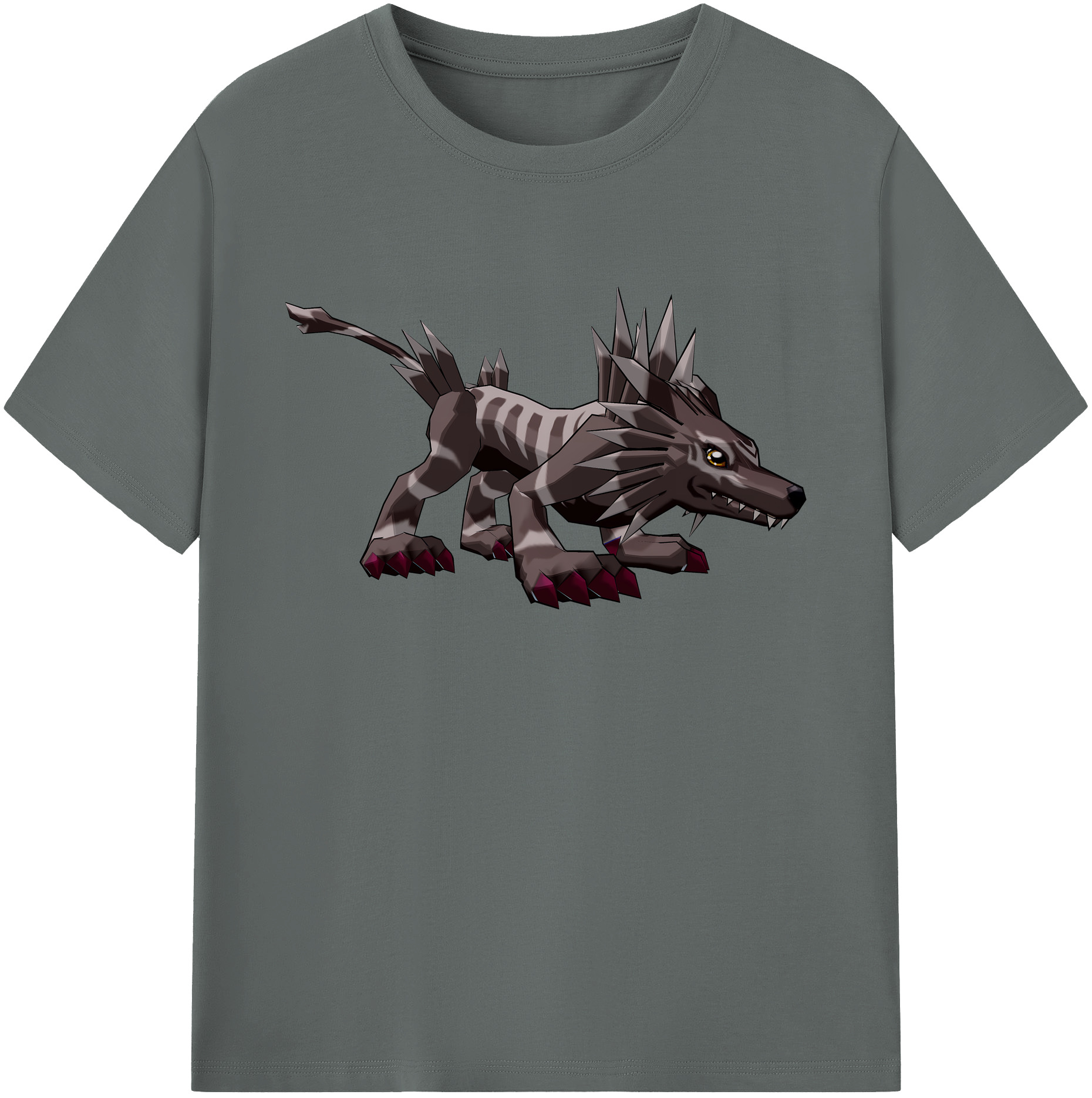 （画像用） Digimon デジタルモンスター/デジモン 綿100％ メンズ半袖Tシャツ｜肌触りやわらか＆通気性